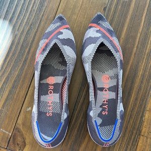 Rothy’s Gray Camo Point